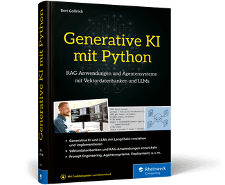 Buchcover: Generative KI mit Python, zweite Auflage